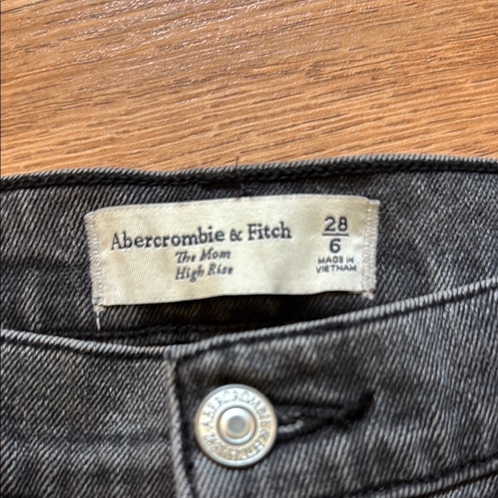 Abercrombie & Fitch Black High Rise Jeans